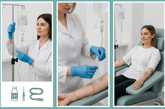 Intraveninė terapija – paprastai ir aiškiai